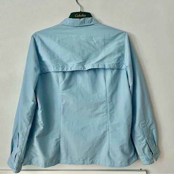 LL Bean Tropicwear Shirt, Long-Sleeve hiking - Picture 3 of 8